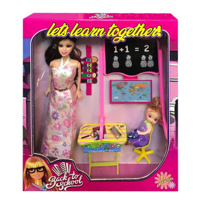 تصویر  باربی معلم کد 17