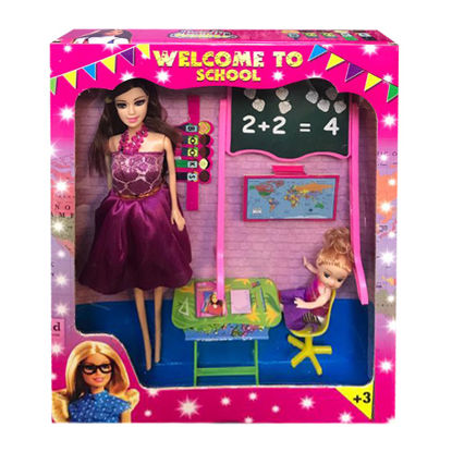 تصویر  باربی معلم کد 18