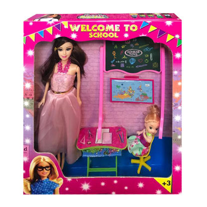 تصویر  باربی معلم کد 25