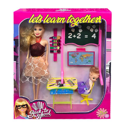 تصویر  باربی معلم کد 33