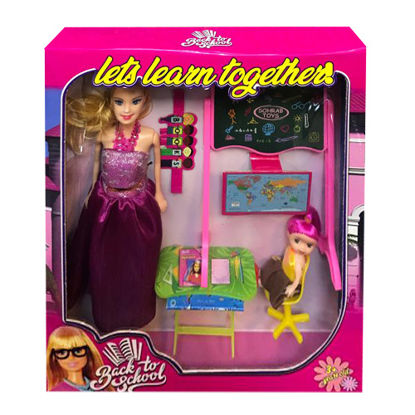 تصویر  باربی معلم کد 35