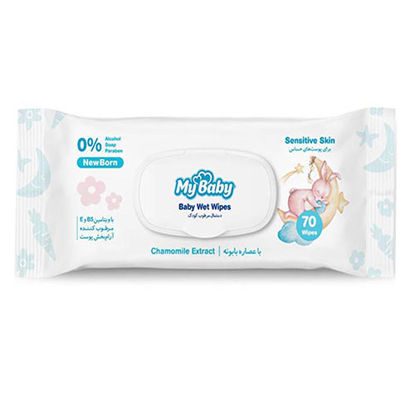 دستمال مرطوب پوست حساس مای بیبی