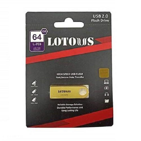 فروشگاه کالابرد. فلش مموری لوتوس مدل L-703 ظرفیت 64 گیگابایت
