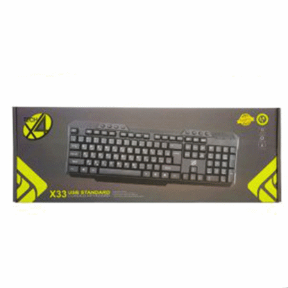 کیبورد با سیم X4Tech مدل X33 