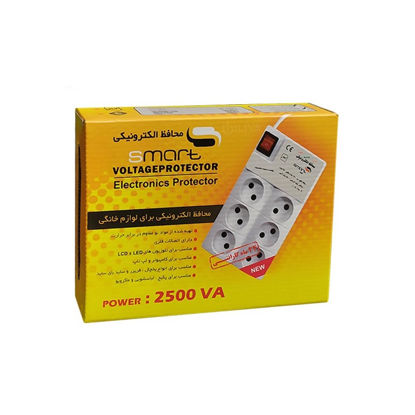 تصویر  چند راهی برق اسمارت مدل 2030 با 6 سوکت برق با طول کابل 3 متر