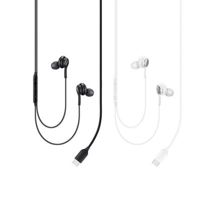 تصویر  هندزفری AKG مدل USB_C رنگ زرشکی