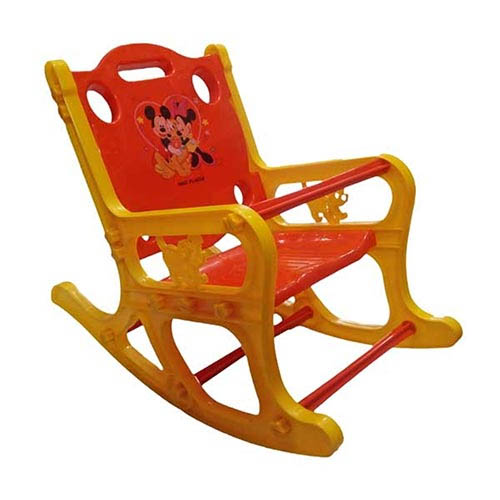 تصویر  صندلی راحتی کودک یو یو زرد قرمز