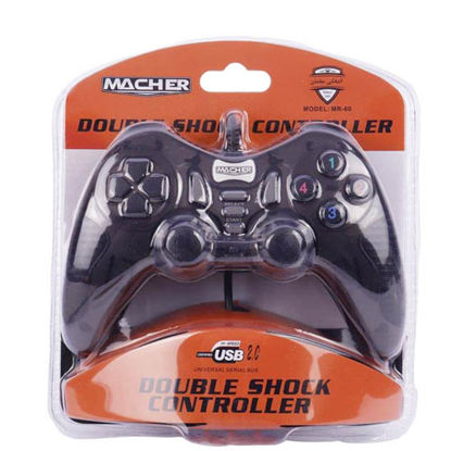 تصویر  دسته بازی کامپیوتری مچر مدل MR-60 مشکی