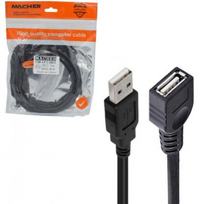 تصویر  کابل افزایش طول USB طول 3 متر مچر مدل MR-86