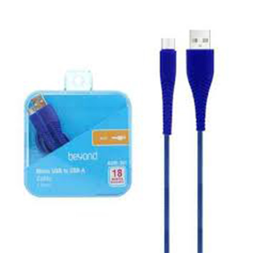 تصویر  کابل تبدیل USB به Micro USB بیاند مدل BUM-301 رنگ آبی