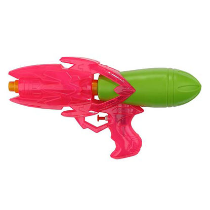 تصویر  اسباب بازی تفنگ آبپاش بزرگ تسما صورتی سبز