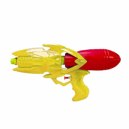 تصویر  اسباب بازی تفنگ آبپاش بزرگ تسما زرد قرمز