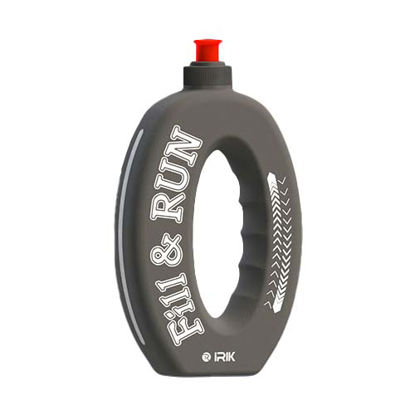 تصویر  قمقمه 0.5 لیتری آیریک مدل رانینگ طوسی