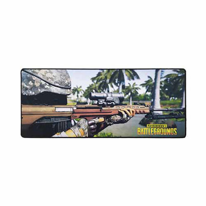 تصویر  پد موس گیمینگ رویال پابجی طرح تفنگ دار 1 مدل RP-130