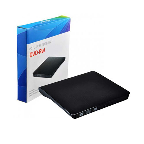 تصویر  باکس تبدیل DVD رایتر اینترنال SATA به اکسترنال USB 2.0 سایز 9.5mm