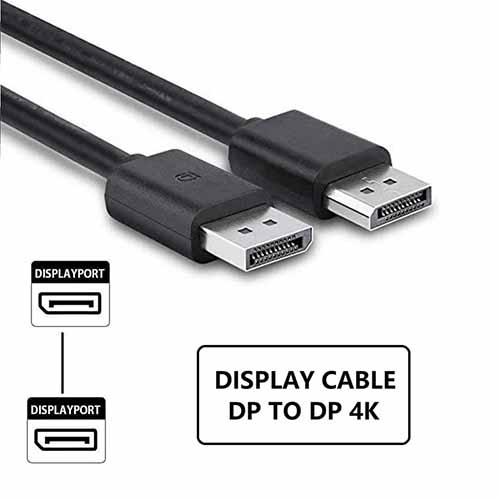 تصویر  کابل DisplayPort اورجینال طول 1.5 متر