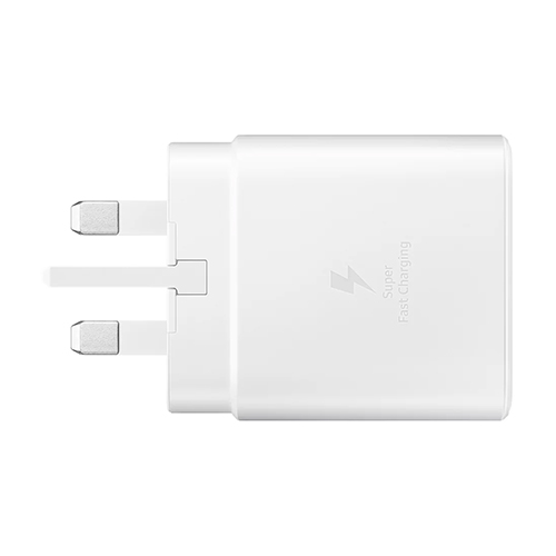 تصویر  آداپتور 25 وات سامسونگ مدل EP-TA800 به همراه کابل USB-C