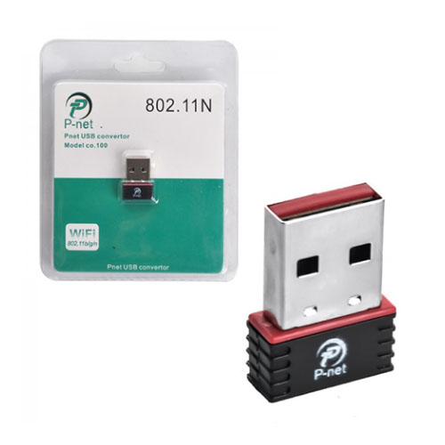 تصویر  کارت شبکه USB بی سیم پی نت مدل co.100