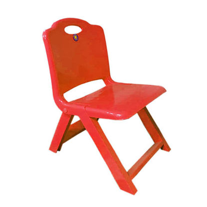 تصویر  صندلی تاشو کودک قرمز رنگ جوان