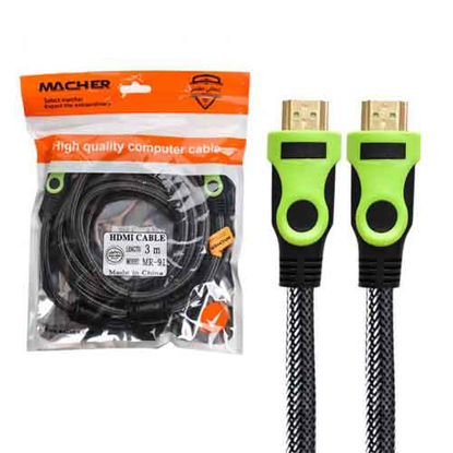 تصویر  کابل HDMI مچر مدل MR-91 طول 3 متر