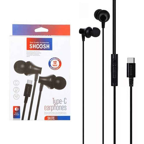 تصویر  هندزفری USB-C شوش مدل SH17C