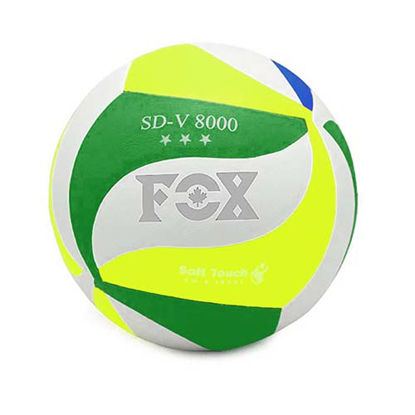 تصویر  توپ والیبال فاکس مدل SD-V 8000 سبز و زرد