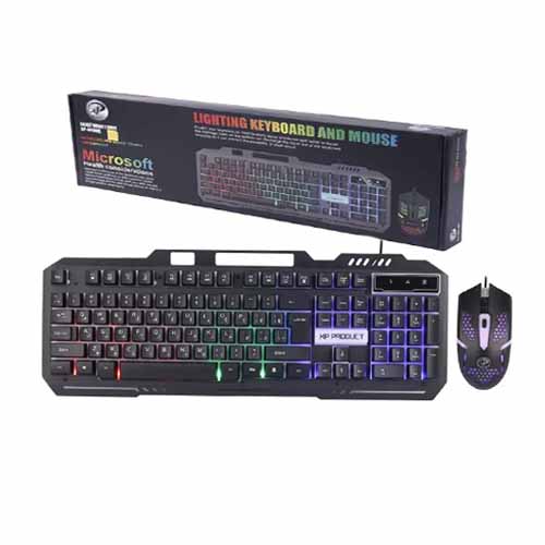 تصویر  کیبورد و ماوس مخصوص بازی ایکس پی پروداکت مدل XP-11400