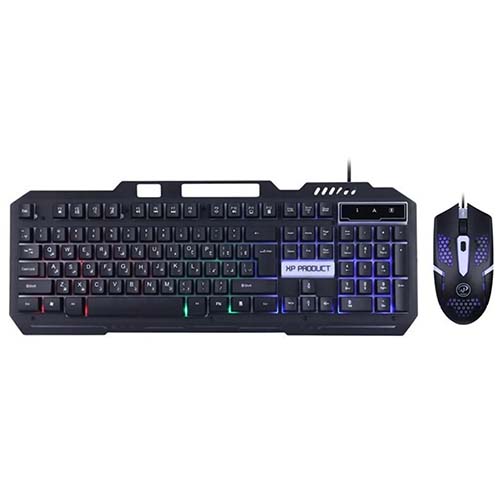 تصویر  کیبورد و ماوس مخصوص بازی ایکس پی پروداکت مدل XP-11400