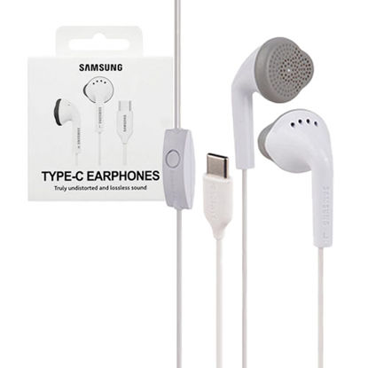 تصویر  هندزفری USB-C سامسونگ رنگ سفید