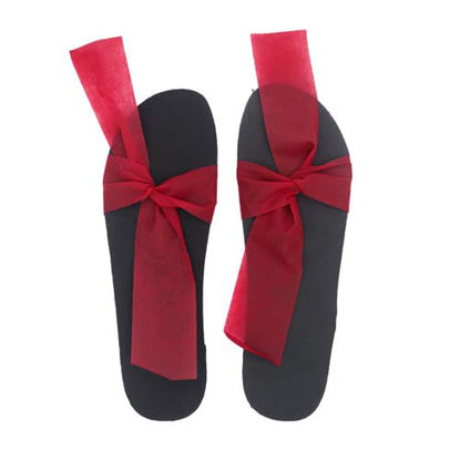 تصویر  دمپایی گره ای بسته 100 عددی