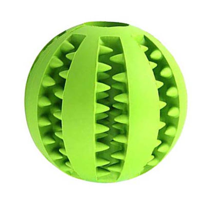 تصویر  اسباب بازی سگ و گربه بایو موزارا مدل توپ تشویقی سبز