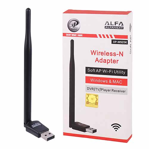 تصویر  کارت شبکه USB بی سیم آنتن دار ایکس-پی پروداکت مدل XP-W925