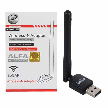 تصویر  کارت شبکه USB بی سیم آنتن کوتاه ایکس-پی پروداکت مدل XP-W923