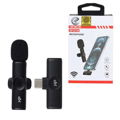 تصویر  میکروفون یقه ای بی سیم USB-C ایکس-پی پروداکت مدل XP-Z11N