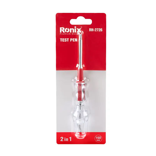 تصویر  پیچ گوشتی فازمتر دوطرفه رونیکس مدل 2726