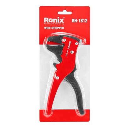 تصویر  انبر سیم لخت کن کلاغی رونیکس مدل 1812