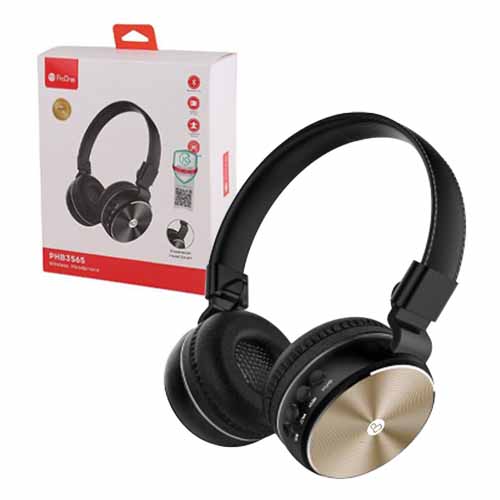 تصویر  هدفون بی سیم پرووان مدل PHB3565 طلایی