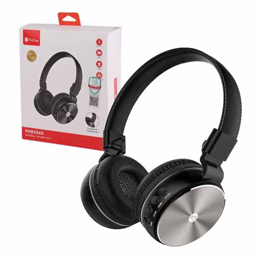 تصویر  هدفون بی سیم پرووان مدل PHB3565 نقره ای