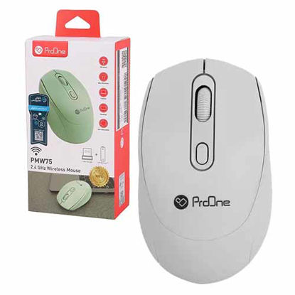 تصویر  ماوس بی سیم پرووان مدل PMW75 سفید
