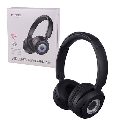 تصویر  هدفون بی سیم یسیدو مدل EP06