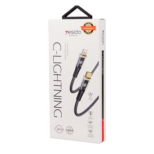 تصویر  کابل USB-C به لایتنینگ یسیدو مدل CA101