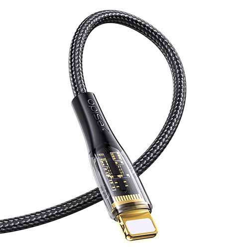 تصویر  کابل USB به لایتنینگ یسیدو مدل CA104i