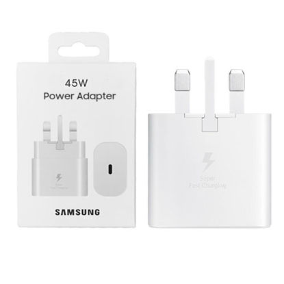 تصویر  آداپتور 45 وات سامسونگ مدل EP-T4510 رنگ سفید