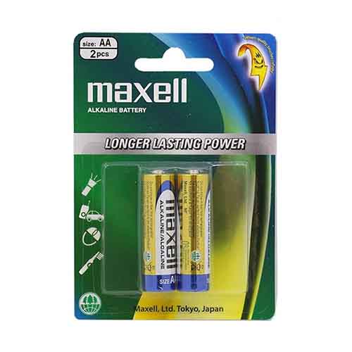 تصویر  باتری قلمی مکسل مدل آلکالاین بسته 20 عددی