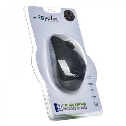 تصویر  موس بی سیم رویال مدل MW-212 مشکی