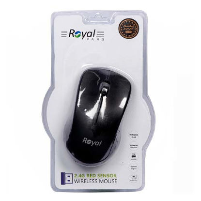 تصویر  ماوس بی سیم رویال مدل MW-269  مشکی
