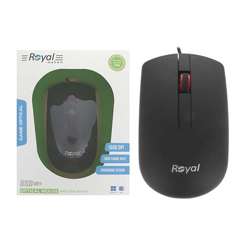 تصویر  ماوس با سیم رویال مدل M261