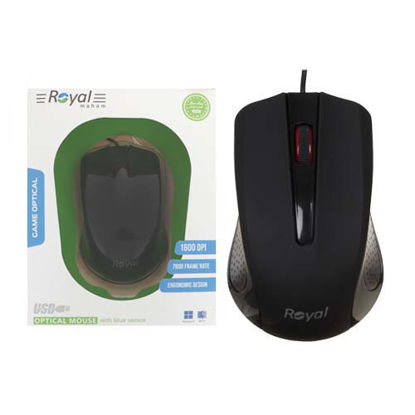 تصویر  ماوس با سیم رویال مدل R-M257