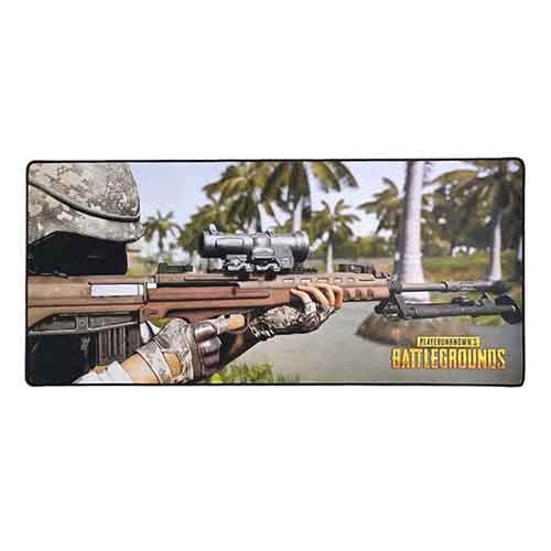 تصویر  پد ماوس گیمینگ (90x40) طرح سرباز پابجی کد 1