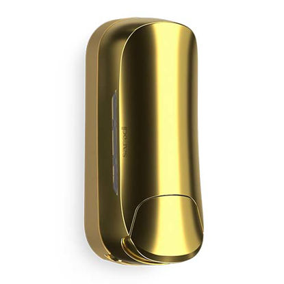 تصویر  پمپ مایع دستشویی سارودی (ایمن آب) مدل ایما طلایی براق